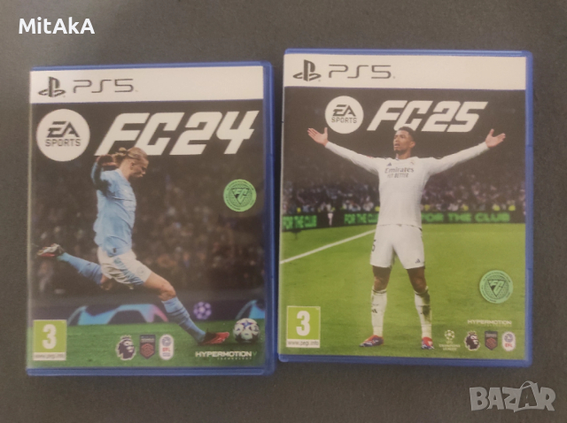 FC24 u FC25 за PS5