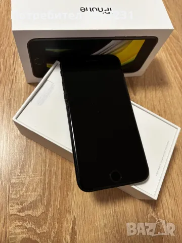 iPhone SE 2 (2020) - Като нов - 64GB Черен, снимка 2 - Apple iPhone - 47534964