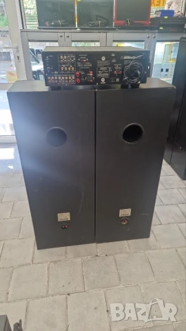 Тонколони sharp и усилвател onkyo, снимка 4 - Аудиосистеми - 51295656