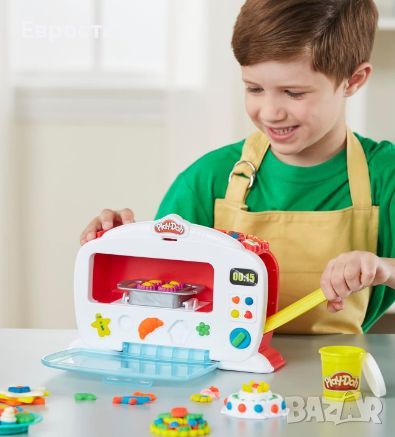 Игрален комплект с пластилин Play Doh - Вълшебната кухня, снимка 2 - Пластелини, моделини и пясъци - 45942739