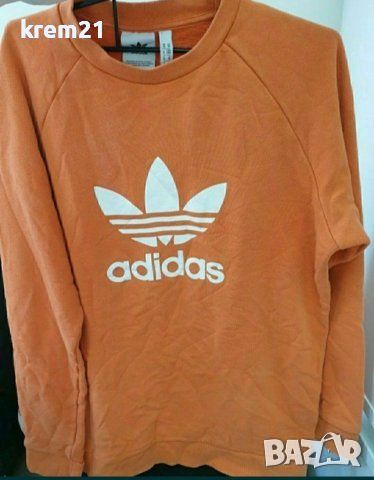 Adidas 3 Foil Crew Sweatshirt мъжка блуза номер м , снимка 4 - Блузи - 45190030