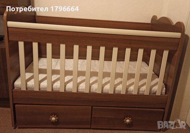 Бебешко легло кошара , снимка 2 - Кошарки - 46336438