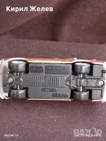 Ретро модел метална количка Volkswagen 1600 Squareback рядка за КОЛЕКЦИЯ 50213, снимка 6 - Колекции - 51196420