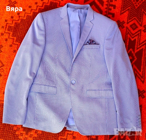 Спортно елегантен мъжки костюм , снимка 5 - Костюми - 53836988