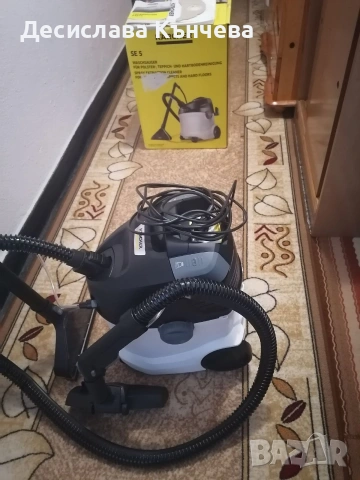 Перяща прахосмукачка Karcher se 5, снимка 6 - Прахосмукачки - 53404899