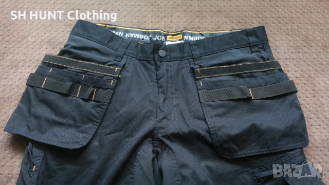 JOBMAN 2168 Craftsman Shorts Stretch размер 52 / L работни къси панталони W4-333, снимка 6 - Панталони - 51993814