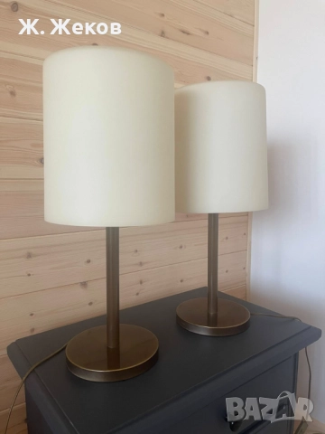 Две настолни лампи, снимка 3 - Настолни лампи - 52421973