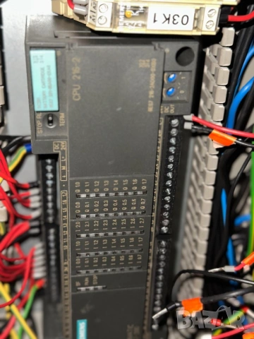 Индустриален комплект Siemens: PLC S7-200 (CPU 216-2) + HMI Панел OP3 + SITOP Power 5