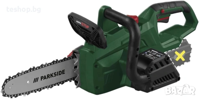 Резачка Parkside PKSA 20-Li C3 без батерия и зарядно устройство, верижен трион, снимка 3 - Градинска техника - 53054871