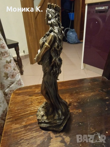 Фигура на Богиня Фортуна, снимка 3 - Други стоки за дома - 53614542