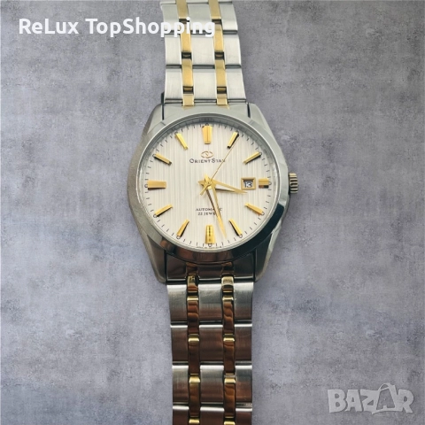 ORIENT STAR Standard-Date Collection Automatic White Dial Two Tone, снимка 4 - Мъжки - 51947450