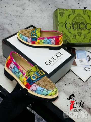 дамски летни обувки от естествена кожа gucci , снимка 7 - Дамски ежедневни обувки - 46886230