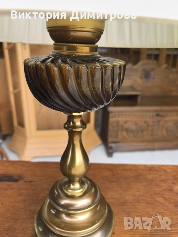 Настолна лампа Амбър, снимка 4 - Настолни лампи - 53586904