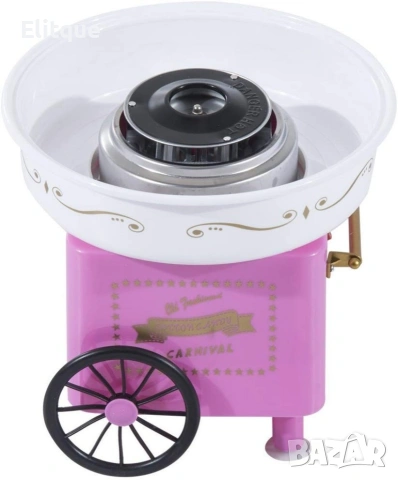 Оригинален коледен подарък – Ретро домашна машина за захарен памук 🍭🎄, снимка 3 - Декорация за дома - 53281457