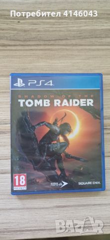 Shadow Of The Tomb Raider - Игра за Playstation 4 на диск с кутия, снимка 1 - Игри за PlayStation - 46406903
