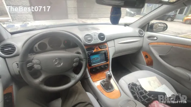 Мерцедес CLK 270cdi 177 k 6 Скорости бартер , снимка 1 - Автомобили и джипове - 48467644