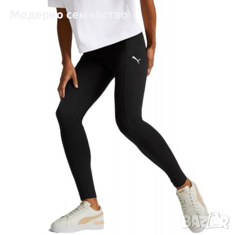 Дамски клин puma her high waist leggings black, снимка 3 - Клинове - 46805807