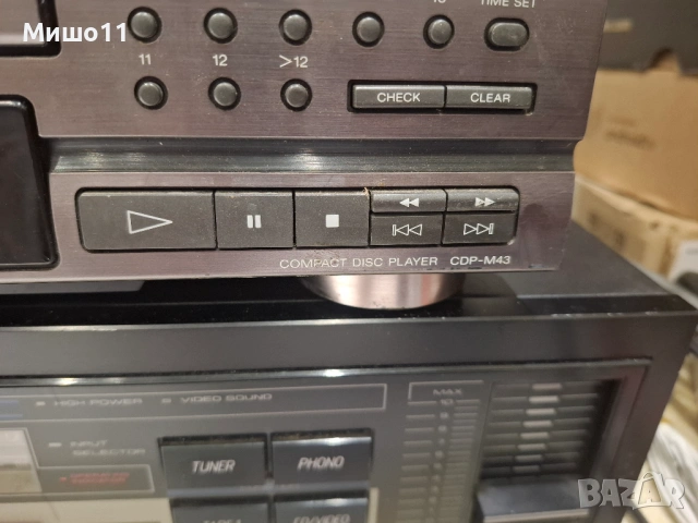 SONY CDP-M43/SONY CDP-EX220/SONY DVP-NS330/SONY DVPS535D/SONY RDR-NX650, снимка 2 - Аудиосистеми - 54205926