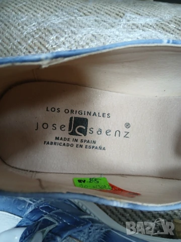 Дизайнерски уникат обувки на Jose Sainz,España  39, снимка 5 - Дамски ежедневни обувки - 51085971