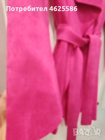Розово палто Reserved xs, снимка 3 - Палта, манта - 52087708