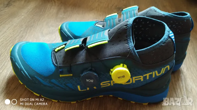 La Sportiva Jackal 2 Boa Storm Blue/Lime Punch 43 и 44,5, снимка 3 - Маратонки - 47258710