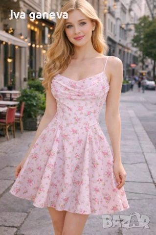 Дамска рокля , снимка 2 - Рокли - 54223917