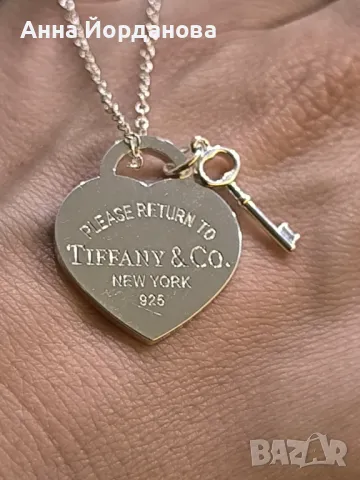 Колие Tiffany & Co, снимка 3 - Колиета, медальони, синджири - 48759994