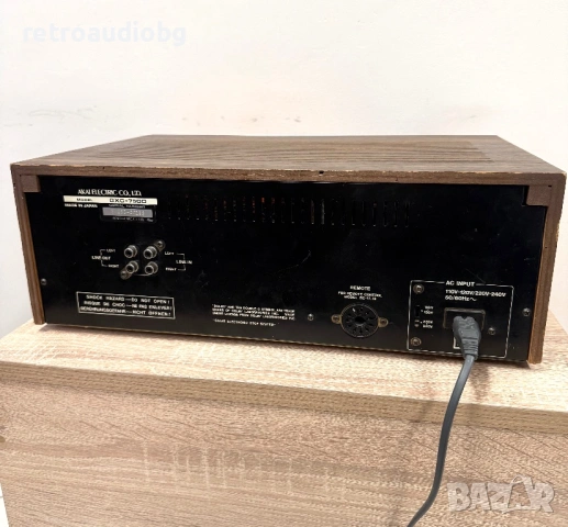 🔈ТОП ЦЕНА - Ретро триглав дек AKAI GXC-750D - Made in Japan - Профилактиран🔈, снимка 6 - Декове - 53416336
