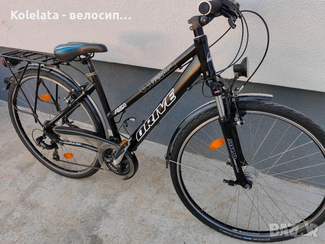 28" Drive, M размер, дамски градски алуминиев велосипед, снимка 2 - Велосипеди - 53500257