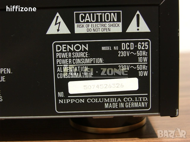 CD плеър  Denon dcd 625 , снимка 9 - Ресийвъри, усилватели, смесителни пултове - 54157058