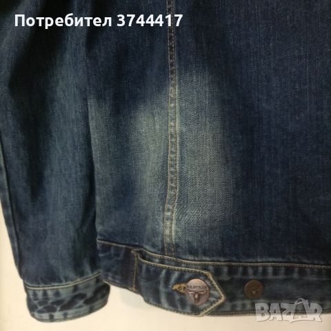 Чисто ново дънково яке деним Швейцария Марка ®" PHILIP PLEIN" , снимка 9 - Якета - 46673545