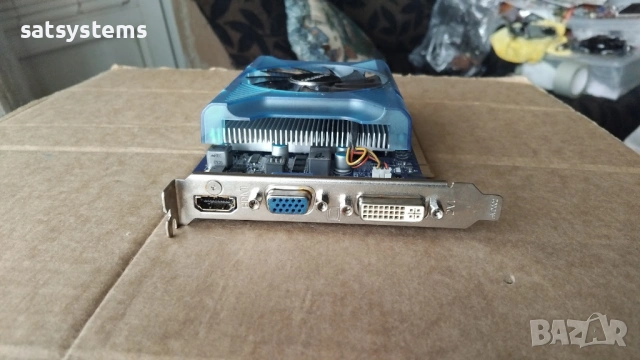 Видео карта NVidia GeForce Gigabyte GT220 HDMI 1024MB GDDR3 128bit PCI-E, снимка 2 - Видеокарти - 54257685
