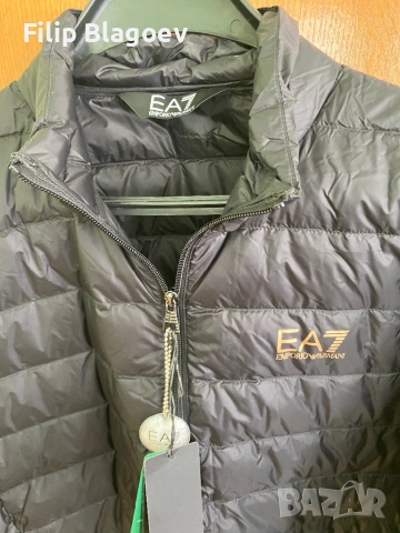 Оригинално мъжко пролетно-есенно яке Emporio Armani, снимка 3 - Якета - 53705768