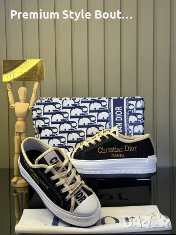 дамски кецове Christian Dior , снимка 4 - Кецове - 53653153