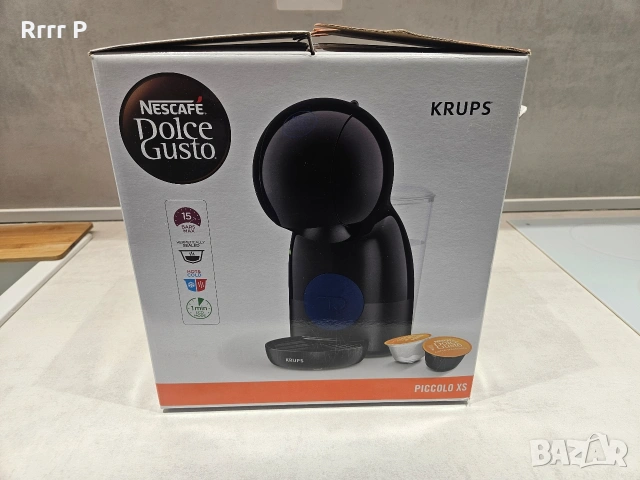 Кафемашина с капсули Krups Dolce Gusto Piccolo XS, снимка 11 - Кафемашини - 53696159