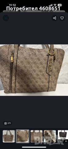 Дамска чанта - GUESS, снимка 2 - Чанти - 51888397