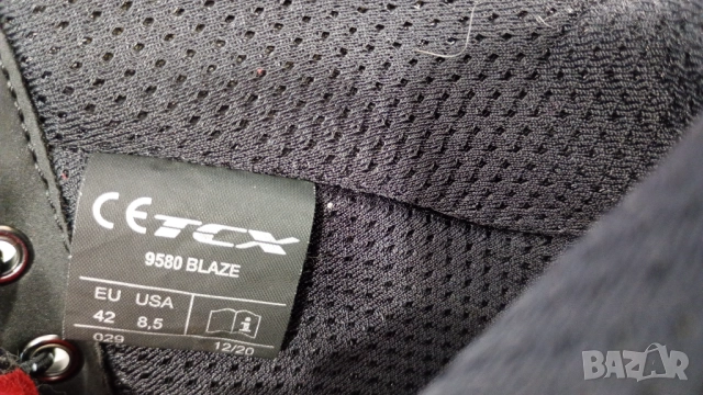 TCX мото обувки боти ботуши номер 42,43, стелка 27 см, снимка 6 - Мъжки боти - 52928934