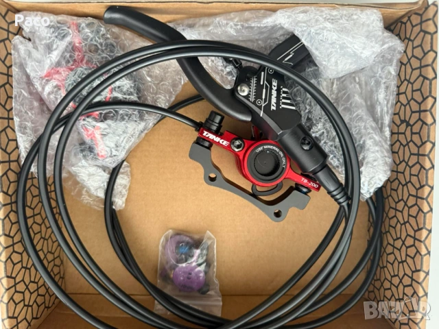 Комплект хидравлични спирачки TANKE MTB, снимка 2 - Велосипеди - 54149249