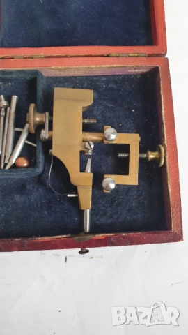 Интересен рядък стар инструмент за часовникари, снимка 2 - Антикварни и старинни предмети - 53910547