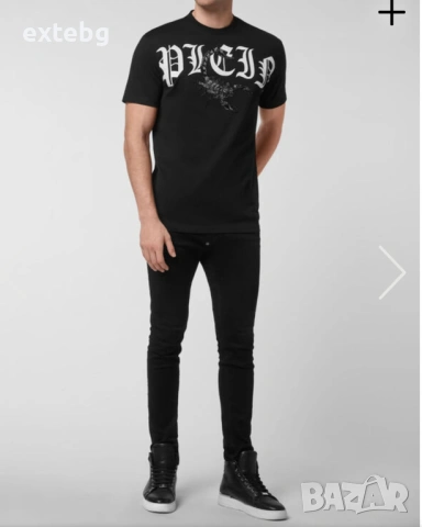 PHILIPP PLEIN СКОРПИОН нова оригинална тениска XXL, снимка 5 - Тениски - 53814750
