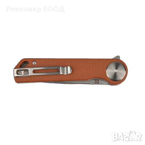 Сгъваем нож Dulotec K256-BR - дръжка от Micarta и D2 инструментална стомана, снимка 4 - Ножове - 45007447