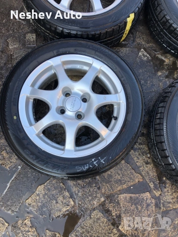 4бр. алуминиеви джанти от Оpel Corsa 4X100 15 цола., снимка 2 - Гуми и джанти - 53880167