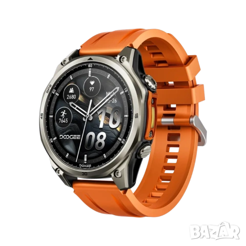Смарт часовник Doogee Anywise W1 Pro - 1.43" AMOLED, Stainless Steel, снимка 3 - Смарт часовници - 54063300