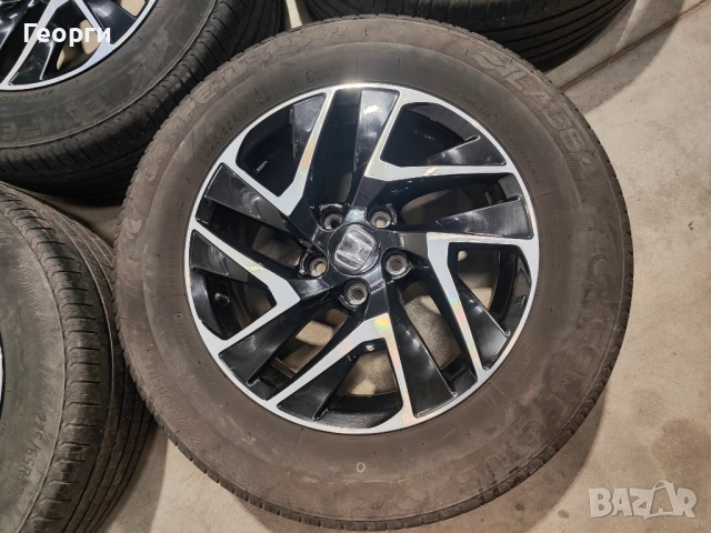 4бр.алуминиеви джанти 17цола за Honda(Джип), снимка 2 - Гуми и джанти - 52792187