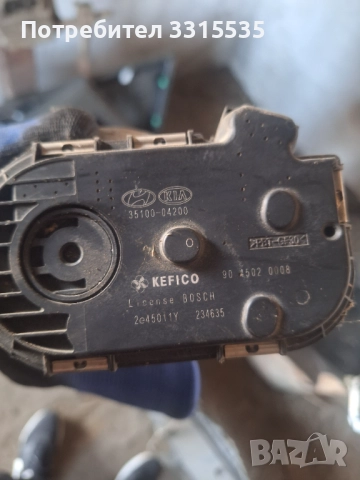 Дроселова клапа хюндай и10  1.2мотор 35100-04200