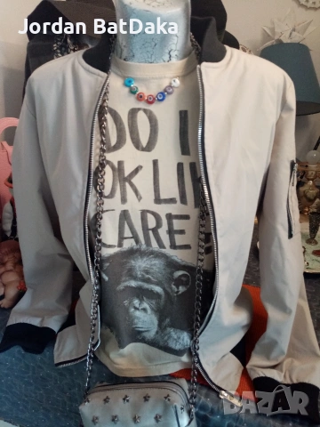 Дамски бомбър М#, снимка 4 - Якета - 53496774