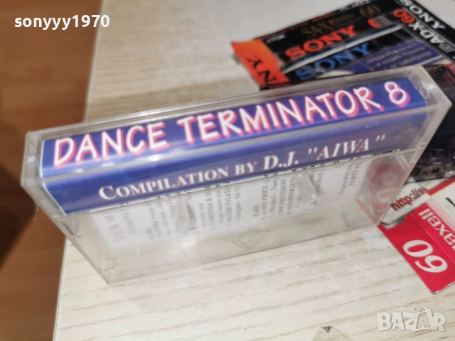 DANCE TERMINATOR 8-TAPE 2312251740, снимка 3 - Аудио касети - 52886093
