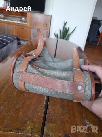 Стара военна чанта,сумка #4, снимка 6 - Антикварни и старинни предмети - 45764385