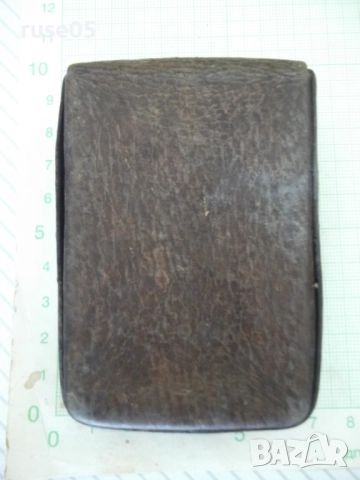 Калъф кожен за цигари от м-н "СБХ" от соца - 1, снимка 4 - Колекции - 51871794