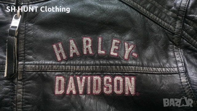 HARLEY DAVIDSON MOTO Leather Jacket Размер XL мото яке естествена кожа 9-27, снимка 8 - Якета - 52158793